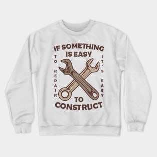 Something Construct Crewneck Sweatshirt